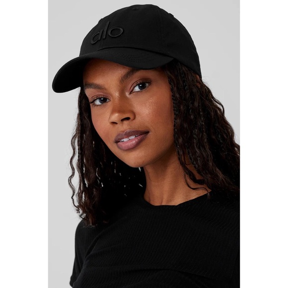 Alo Yoga Off-Duty Cap Black/Black - Picture 13 of 13
